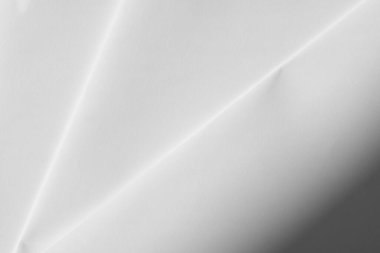 soyut beyaz arkaplan, kapak tasarımı için ışık ve gölge içeren kağıt sayfa dokusu