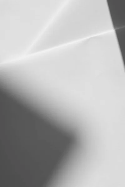 Абстрактный Белый Фон Текстура Страницы Бумаги Оформления Обложки Светом Тенью — стоковое фото