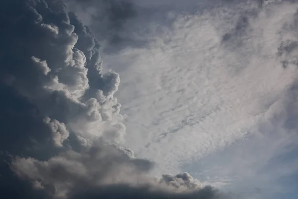 Gelap Awan Badai Langit Dramatis Murung — Stok Foto
