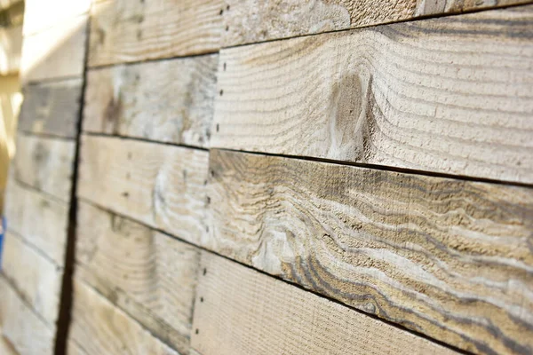 Oude Houten Plankenpallet Voor Het Recyclen Van Houtindustrie — Stockfoto