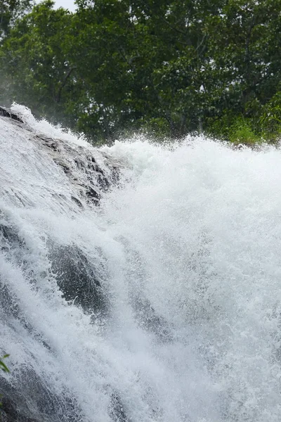 Wasserfall Der Natur Wald Schöne Landschaft — Stockfoto