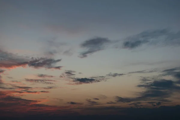 Nuvem Céu Crepúsculo Dramático — Fotografia de Stock