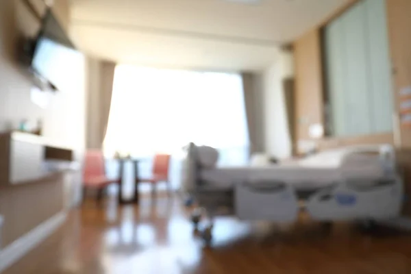 病院の患者回復室の背景をぼかす画像 — ストック写真