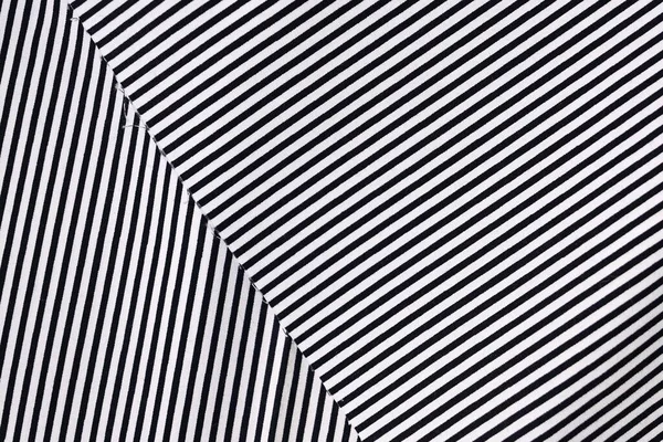 Tkanina Černé Bílé Pruhy Vzor Moderní Styl Abstraktní Módní Módní — Stock fotografie