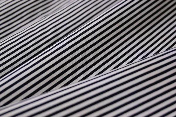 Tecido Preto Branco Padrão Linha Listra Estilo Moderno Tecido Pano — Fotografia de Stock