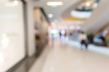 lüks alışveriş merkezi, perakende açık mağaza görüntü iç arka plan bulanıklık