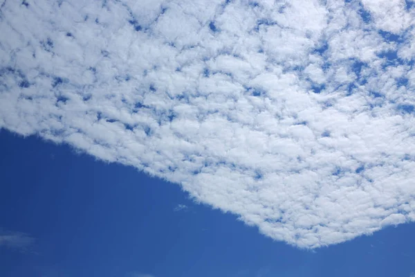 White Cloud Blue Sky Background — Stock Photo, Image