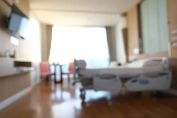 image blur background of patient recovery room in hospital