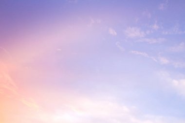 Güzel gökyüzü günbatımı arka plan. 