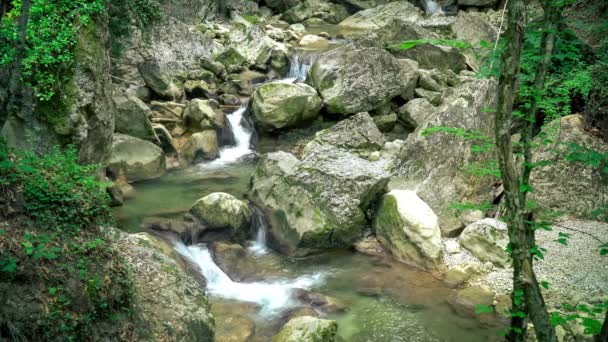 克里米亚山河 — 图库视频影像