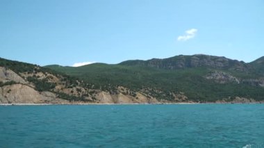 Kırım Dağları Rocky kıyı şeridi