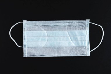 Lastik bantlı enfeksiyonlara karşı tıbbi tek kullanımlık maske ya da yeniden kullanılabilir maske