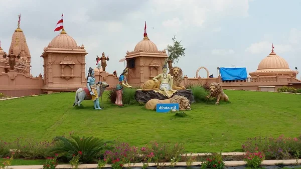 Nilkanth Shiv Nilkanth Dham Swaminarayan Tapınağı — Stok fotoğraf