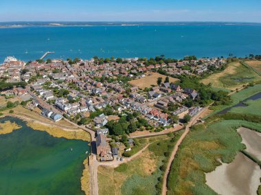 Yarmouth, yukarıdan Wight Adası.