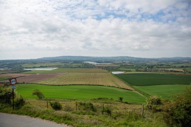 Brading Down 'dan Shanklin ve Ventnor Downs' a doğru.