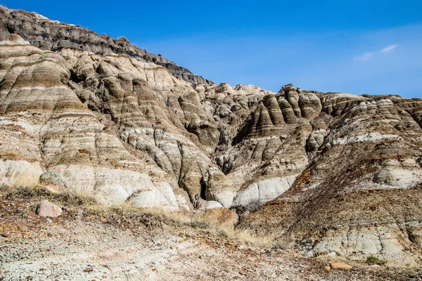 Early Spring Badlands Drumheller Alberta Canada — Stock Photo, Image