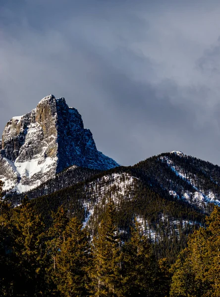 Goat Range Three Sisters Parkway Canmore Alberta Canada — Stock Photo, Image