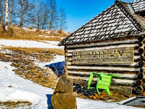 Edifici Storici Annessi Ben Conservati Millarville Alberta Canada — Foto Stock