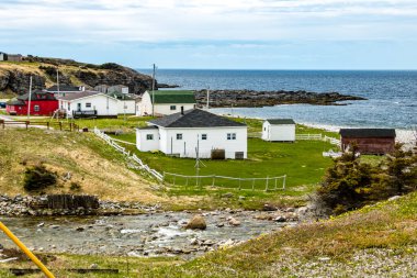 Belburne balıkçı köyü, Belburne, Newfoundland, Kanada