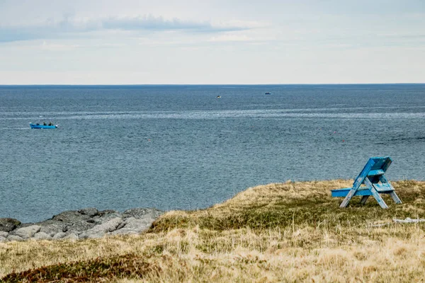 Bateau Pêche Little Beachy Cove Cow Head Terre Neuve Canada — Photo