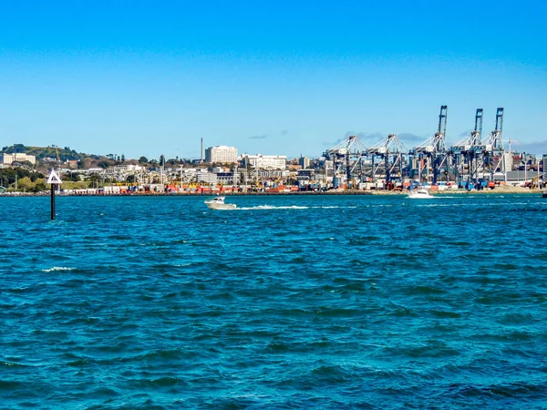 Edificios Casas Monumentos Ciudad Auckland Nueva Zelanda — Foto de Stock