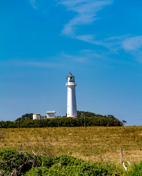 Cape Edgemont Leuchtturm Taranaki Neuseeland — Stockfoto