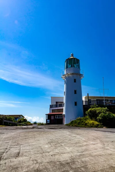 Cape Edgemont Leuchtturm Taranaki Neuseeland — Stockfoto