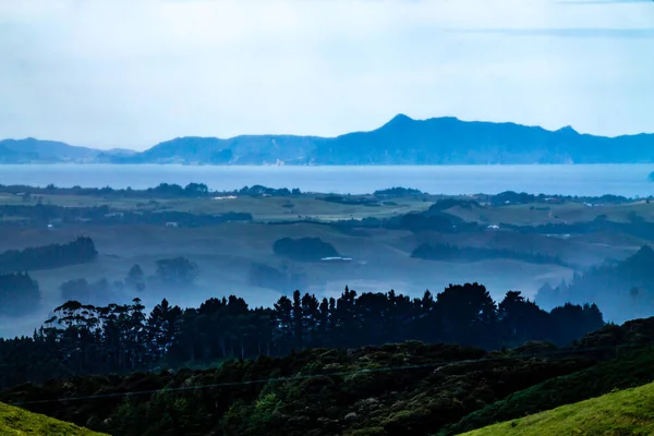 Blick Auf Die Gegend Vom Whangarei Lookout Whangarahi Neuseeland — Stockfoto