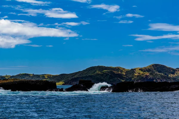 Views Islands Charter Boat Bay Islands New Zeland — Stock Photo, Image