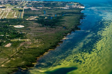 İniş sırasında Tampa, Florida, ABD