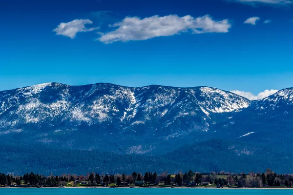 Long Des Rives Lac Flathead Polson Montana États Unis — Photo