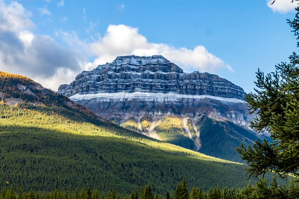 Bow Valley Parkway Den Rocky Lerin Manzarası Banff Ulusal Parkı — Stok fotoğraf