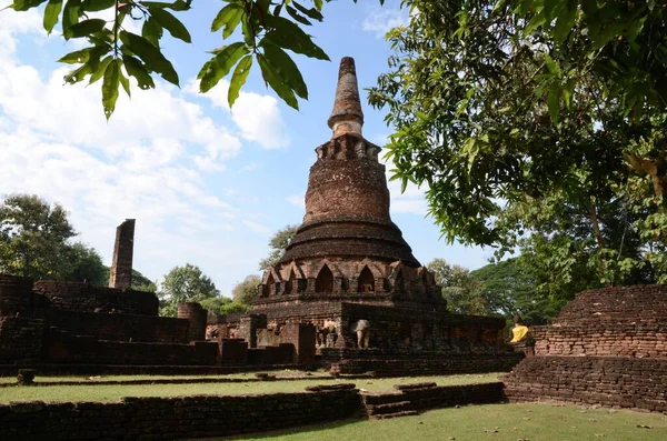 Ředitel Chedi Wat Phra Kaew Kamphaeng Phet — Stock fotografie