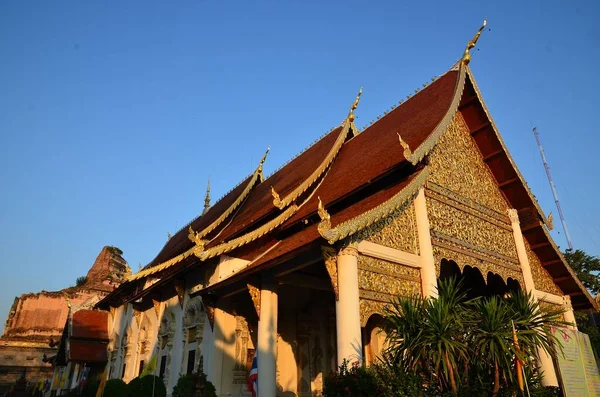 Wat Phan Tao Chiang Mai — Foto de Stock