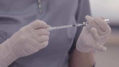 Hastanedeki tıbbi düşürücü, antivirüs.
