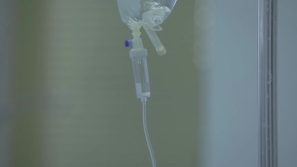 Hastanedeki Tıbbi Düşürücü Antivirüs — Stok video
