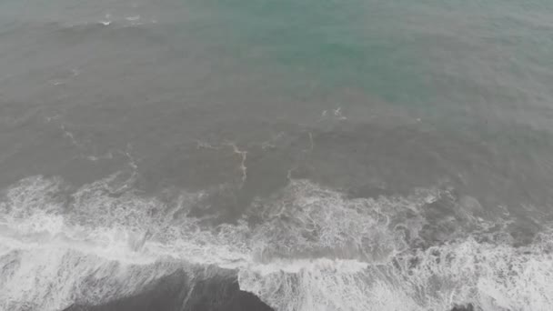 Piękne Falujące Czarne Morze — Wideo stockowe