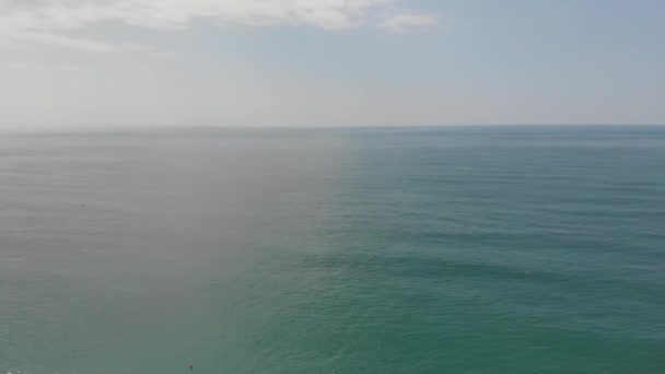 Літає Над Сонячним Чорним Морем — стокове відео