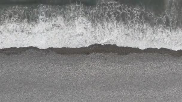 Hermoso Ondulado Mar Negro — Vídeo de stock