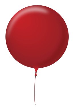 Kırmızı vektör balon