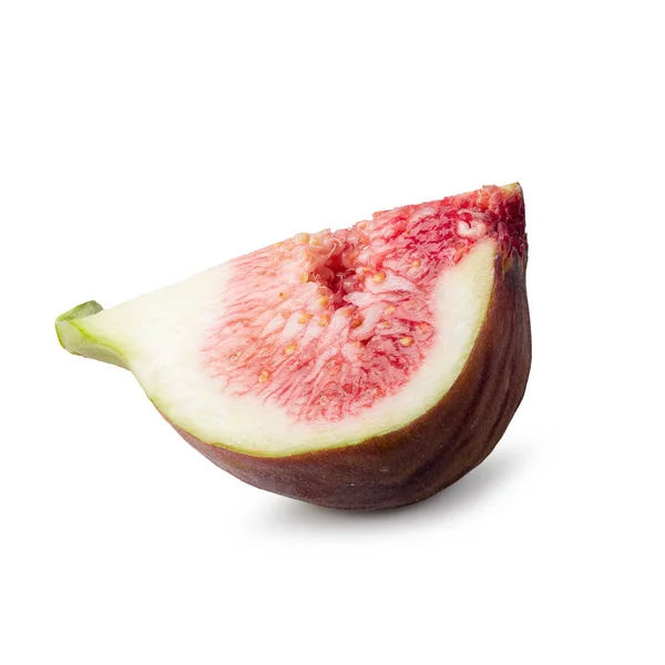 Färska Fikon Frukt Isolerad Vit Bakgrund — Stockfoto