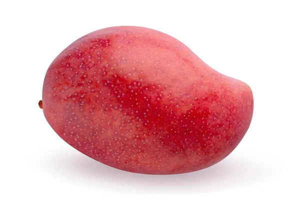 Mango Meyvesi Beyaz Bir Arkaplan Üzerinde Izole — Stok fotoğraf