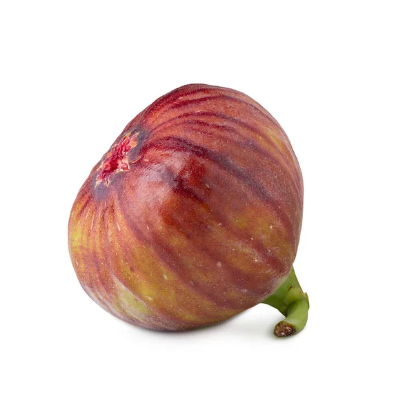 Świeże Owoce Fig Wyizolowane Białym Tle — Zdjęcie stockowe
