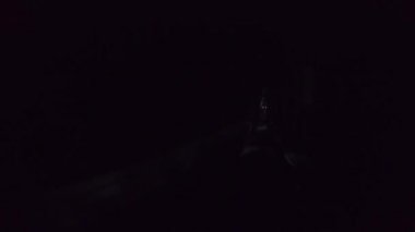 Hint demiryolu treni tünele giriyor. Chennai Ekspresi.