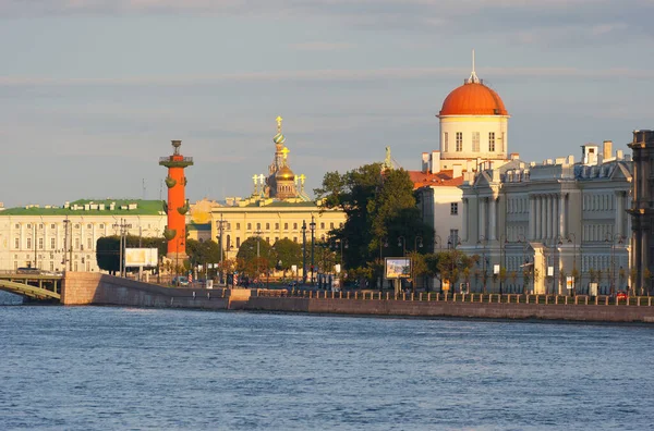 Санкт Петербург Вид Набережную Макарова — стоковое фото