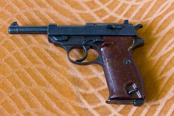 Walther P38 Pistol Bordet — Stockfoto