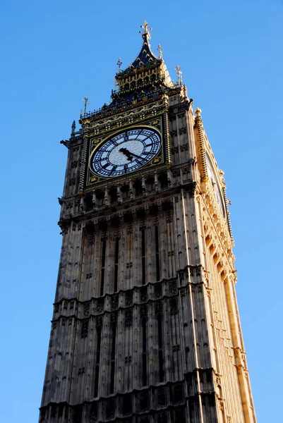 Big Ben Tower Westminster Palace London Egyesült Királyság — Stock Fotó
