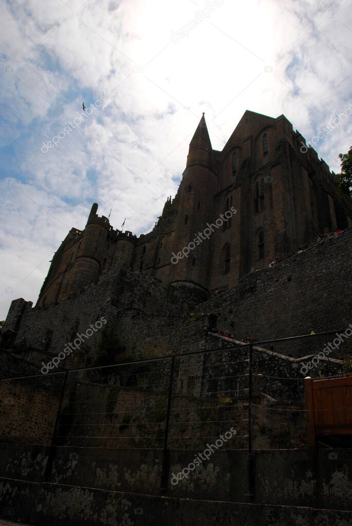 Mont St Michel monastery. France.