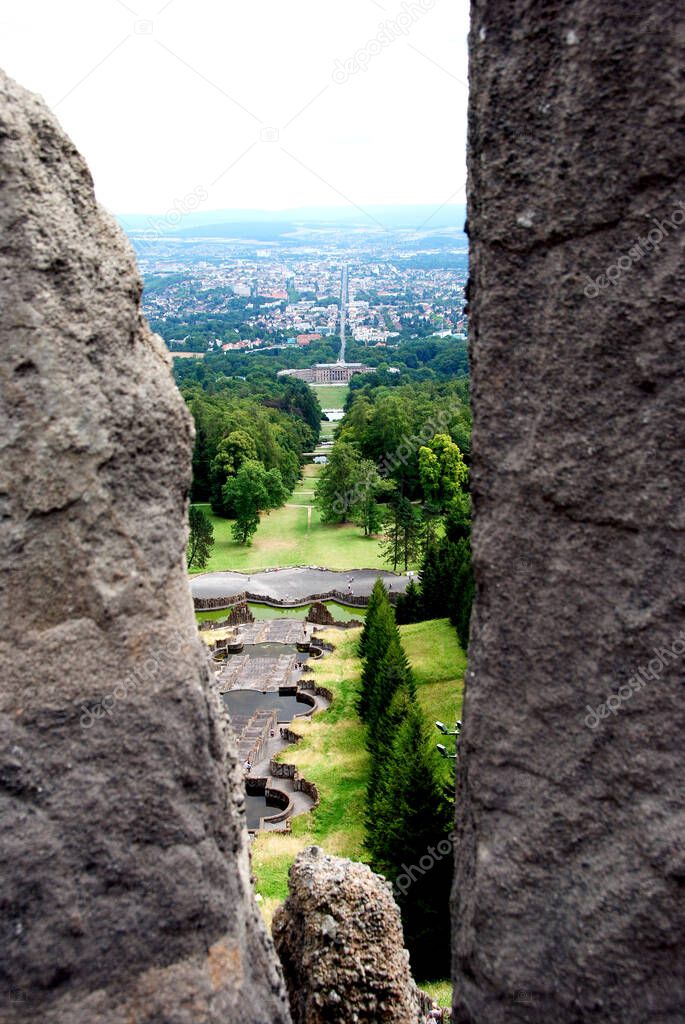 The Hercules monument is an important landmark in the German city of Kassel.