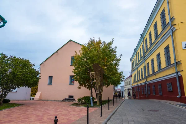Herzen Street en el centro histórico de Minsk, Bielorrusia — Foto de Stock